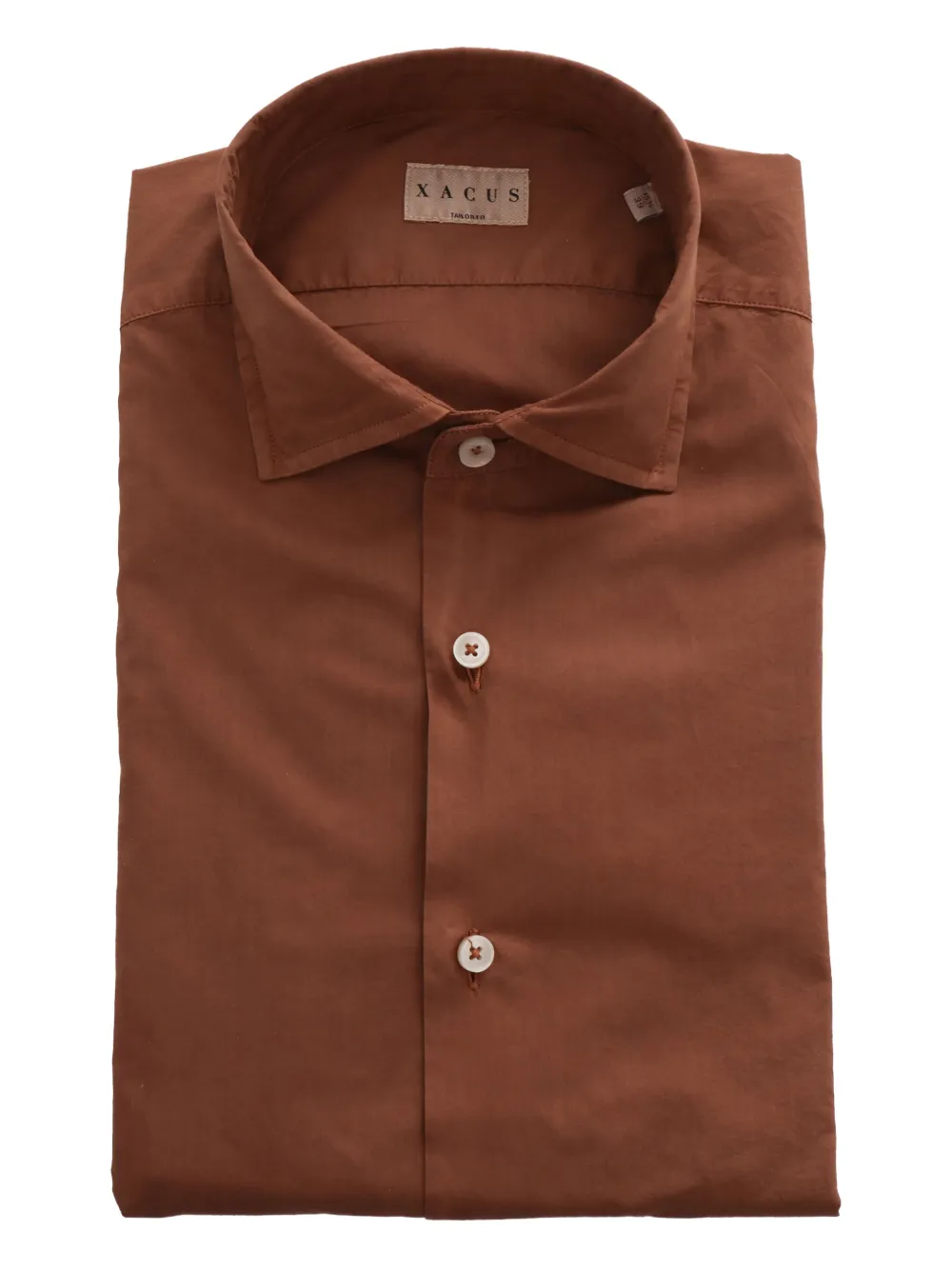 Рубашка на пуговицах Xacus, коричневый
Рубашка на пуговицах Xacus, коричневый