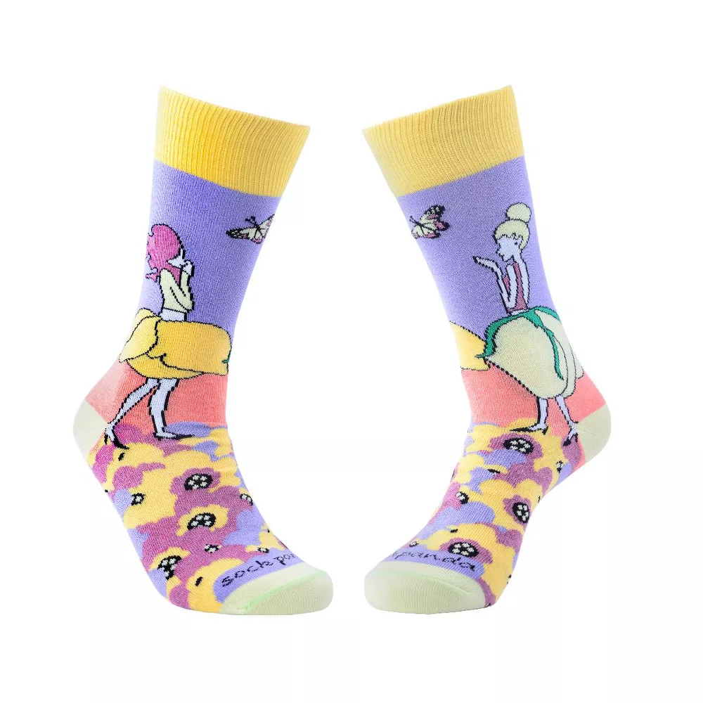 Носки «Цветочные феи в саду» от Sock Panda (женские размеры для взрослых, средние)
Носки «Цветочные феи в саду» от Sock Panda (женские размеры для взрослых, средние)