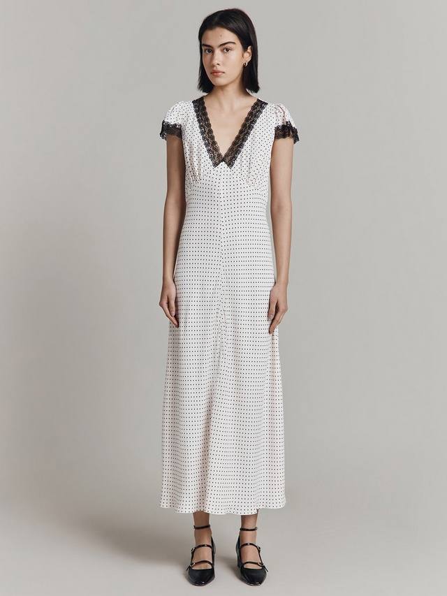 Миди-платье косого кроя erika в горошек Ghost, цвет Ivory/Black
Миди-платье косого кроя erika в горошек Ghost, цвет Ivory/Black