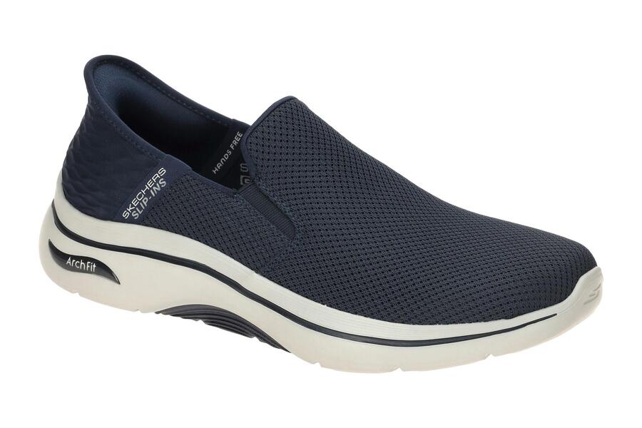 Кроссовки Skechers Go Walk Arch Fit, темно-синие, слипоны 216600
Кроссовки Skechers Go Walk Arch Fit, темно-синие, слипоны 216600