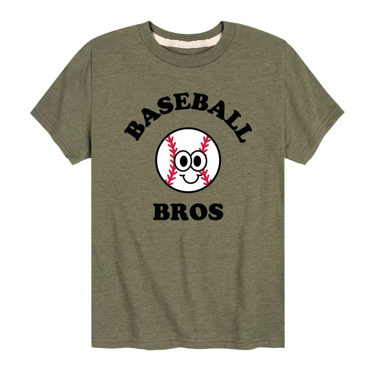 Футболка Baseball Bros с рисунком мяча для мальчиков 8–20 лет Licensed Character, зеленый
Футболка Baseball Bros с рисунком мяча для мальчиков 8–20 лет Licensed Character, зеленый