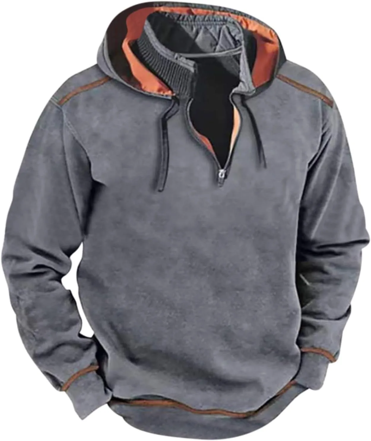 Мужская толстовка QWENTMTNTY с капюшоном и карманом
Мужская толстовка QWENTMTNTY с капюшоном и карманом