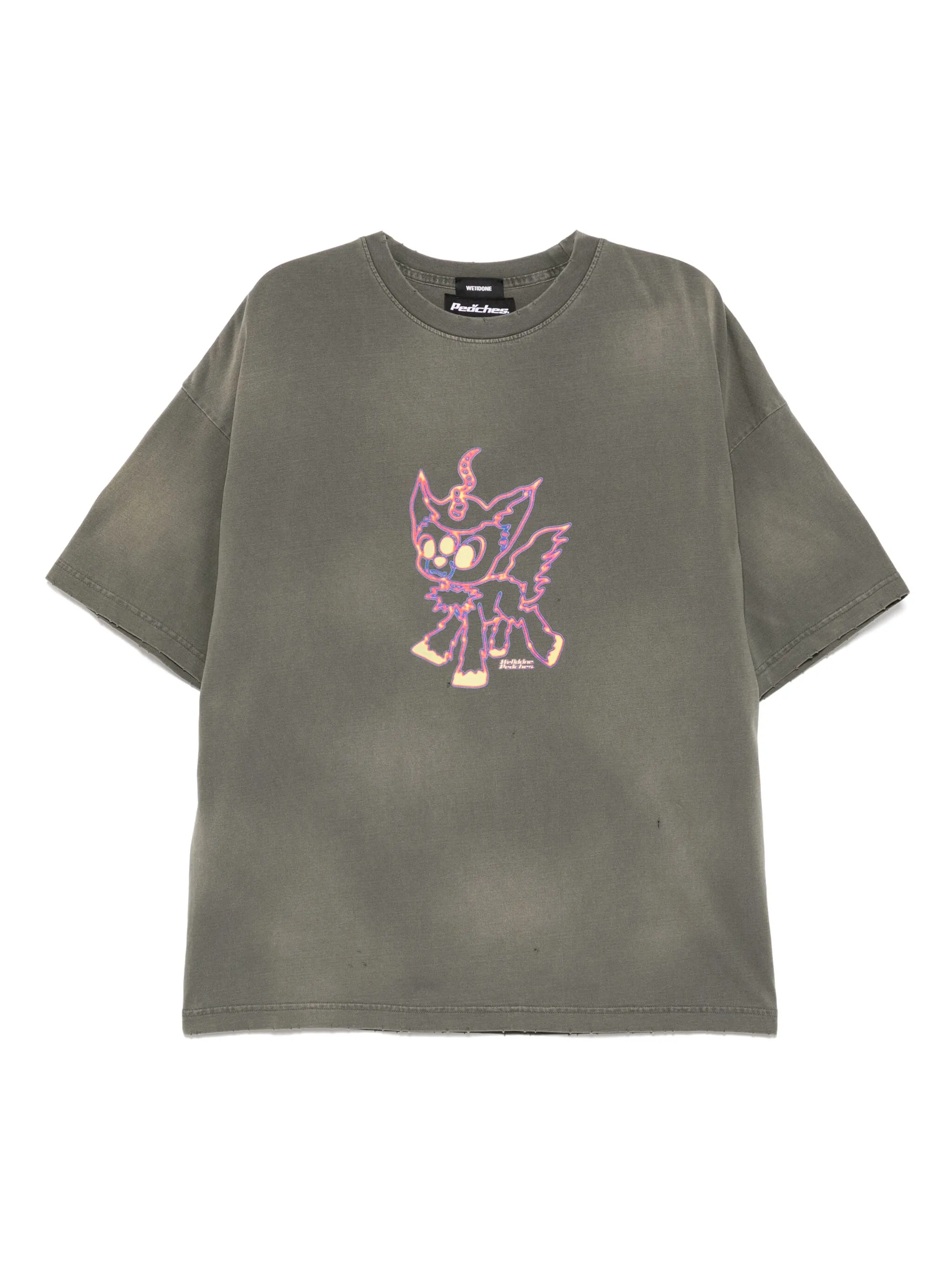 Футболка с графичным принтом We11Done, зеленый
Футболка с графичным принтом We11Done, зеленый