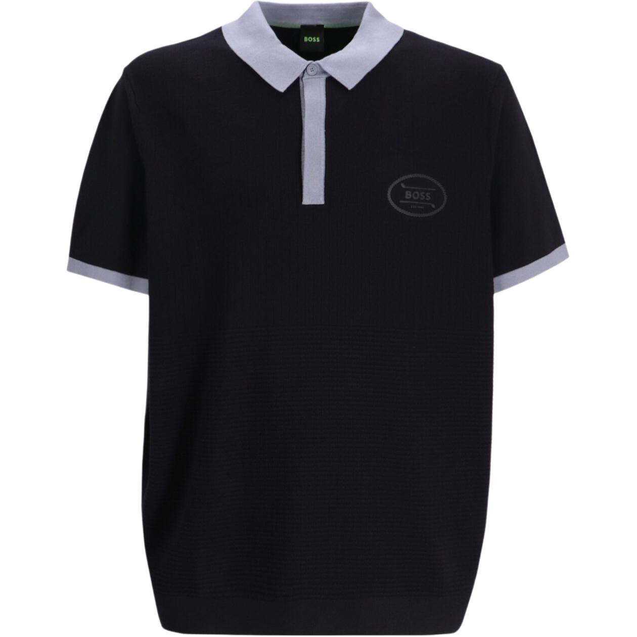 Поло с бляшкой Boss Logo HUGO BOSS, черный
Поло с бляшкой Boss Logo HUGO BOSS, черный