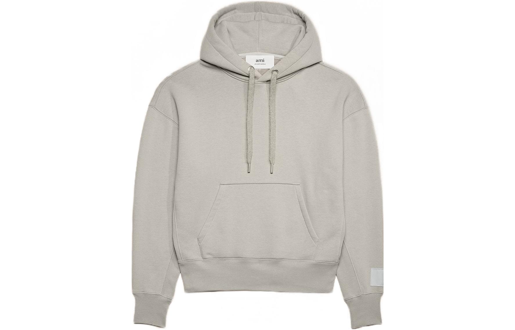 Свитшот унисекс серый AMIPARIS 
Свитшот унисекс серый AMIPARIS