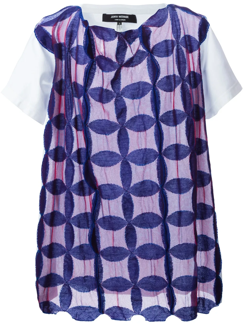 Прозрачный трикотажный топ JUNYA WATANABE, синий
Прозрачный трикотажный топ JUNYA WATANABE, синий