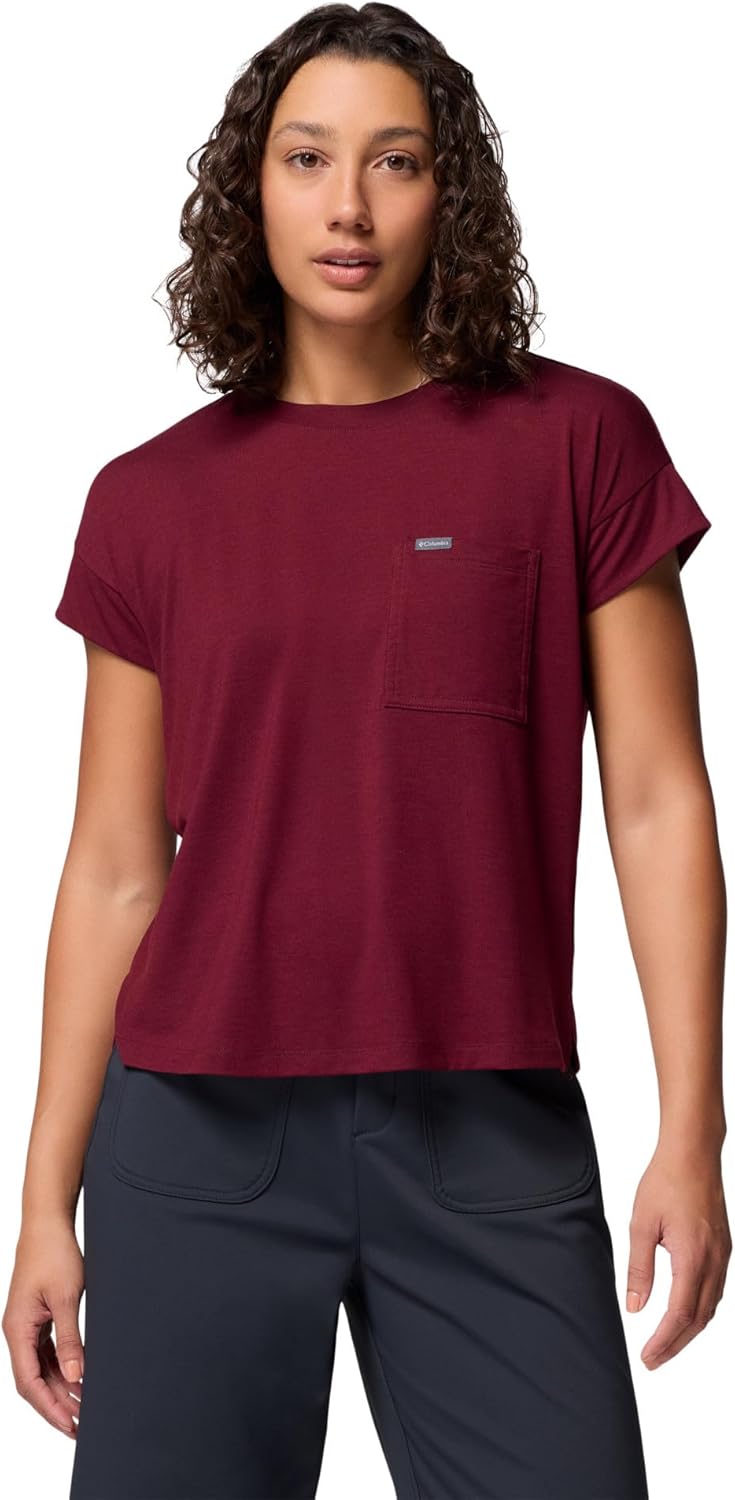 Женская футболка Columbia Daniela Falls с коротким рукавом, Rich Wine, Красный, Женская футболка Columbia Daniela Falls с коротким рукавом, Rich Wine
Женская футболка Columbia Daniela Falls с коротким рукавом, Rich Wine, Красный, Женская футболка Columbia Daniela Falls с коротким рукавом, Rich Wine