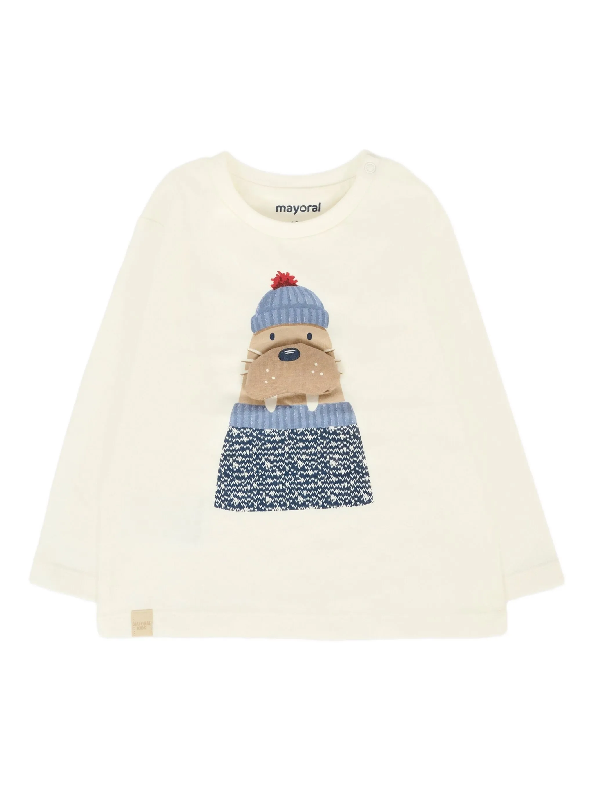 Футболка с длинными рукавами Mayoral, нейтральный
Футболка с длинными рукавами Mayoral, нейтральный
