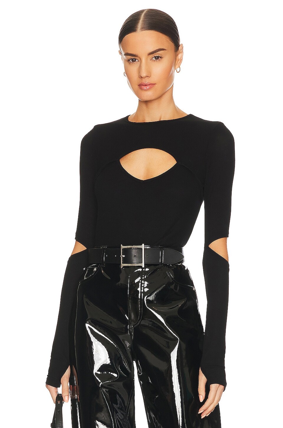 Топ Michael Lauren Houston Long Sleeve Fitted, черный
Топ Michael Lauren Houston Long Sleeve Fitted, черный