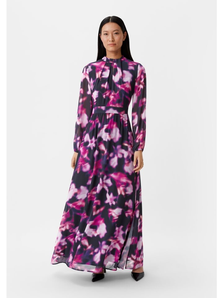 Длинное платье comma, цвет mehrfarbig/pink
Длинное платье comma, цвет mehrfarbig/pink