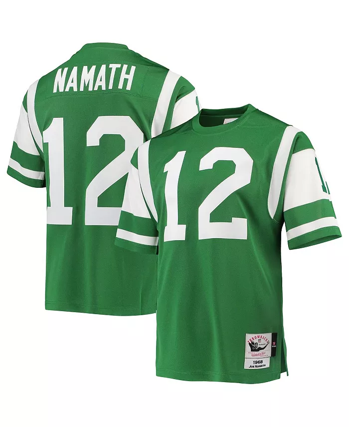Мужская футболка Joe Namath зеленого цвета New York Jets, аутентичная форма вышедшего на пенсию игрока Mitchell & Ness
Мужская футболка Joe Namath зеленого цвета New York Jets, аутентичная форма вышедшего на пенсию игрока Mitchell & Ness