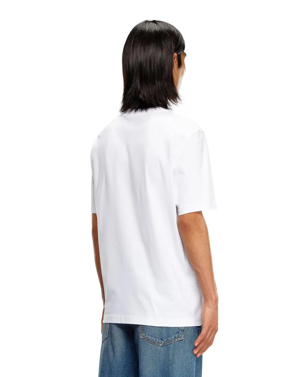 Мужская хлопковая футболка DIESEL, белый
Мужская хлопковая футболка DIESEL, белый