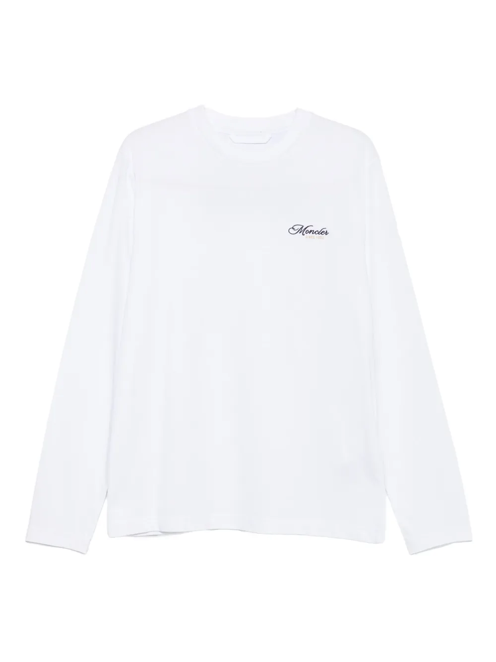 Лонгслив с вышитым логотипом MONCLER, белый
Лонгслив с вышитым логотипом MONCLER, белый