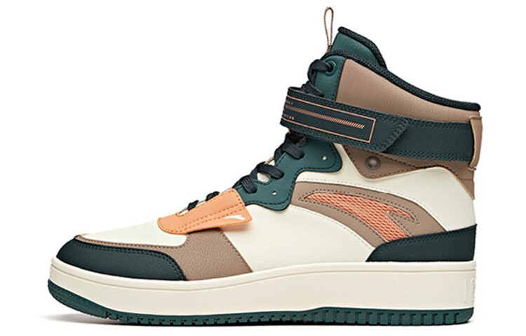 Обувь для скейтбординга Мужская с высоким верхом Белый/Зеленый/Серый Anta
Обувь для скейтбординга Мужская с высоким верхом Белый/Зеленый/Серый Anta