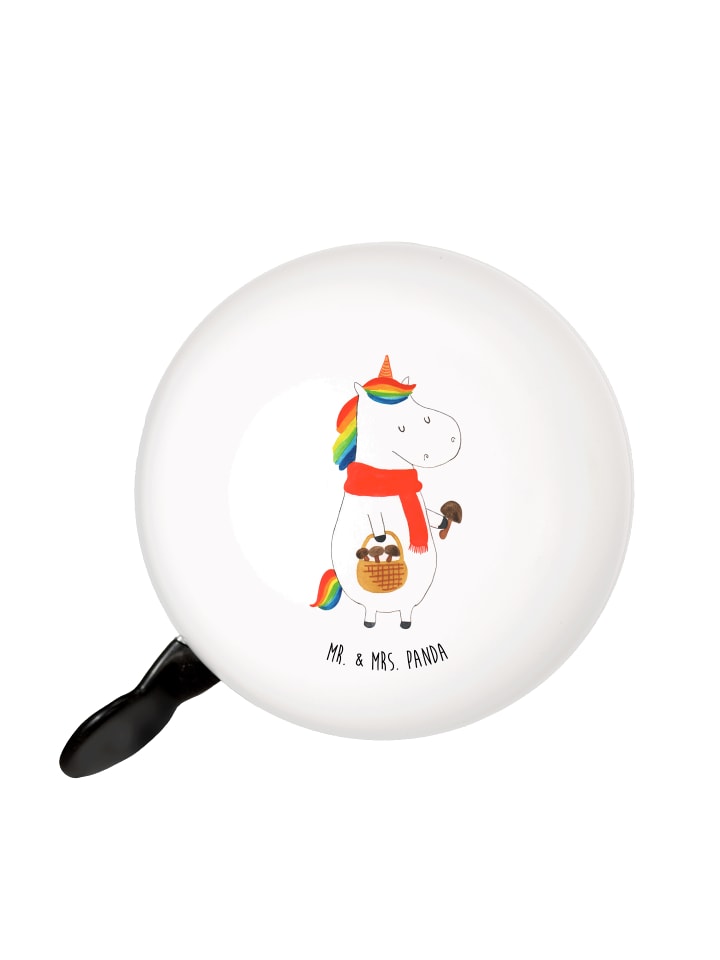 Mr. & Mrs. Panda Велосипедный звонок «Единорог-гриб» без надписи, белый
Mr. & Mrs. Panda Велосипедный звонок «Единорог-гриб» без надписи, белый