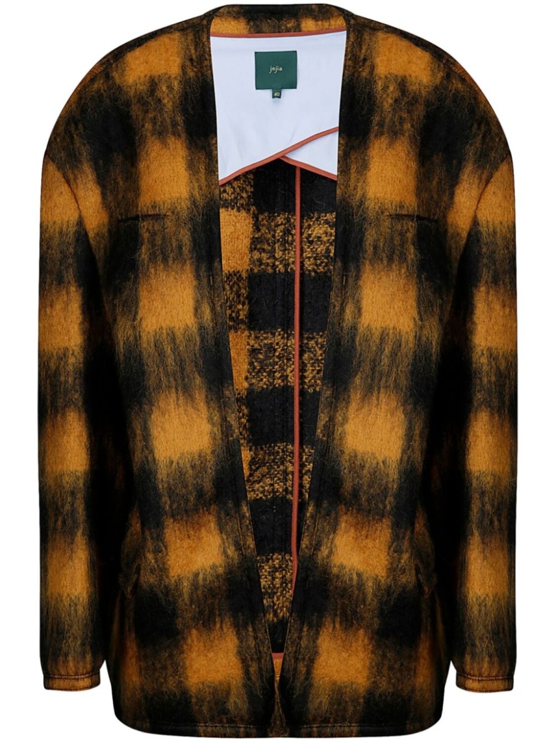 Клетчатое пальто Jejia, черный
Клетчатое пальто Jejia, черный