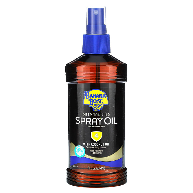 Banana Boat, масло для интенсивного загара с кокосовым маслом, SPF 4, 236 мл (8 жидк. унций) 
Banana Boat, масло для интенсивного загара с кокосовым маслом, SPF 4, 236 мл (8 жидк. унций)
