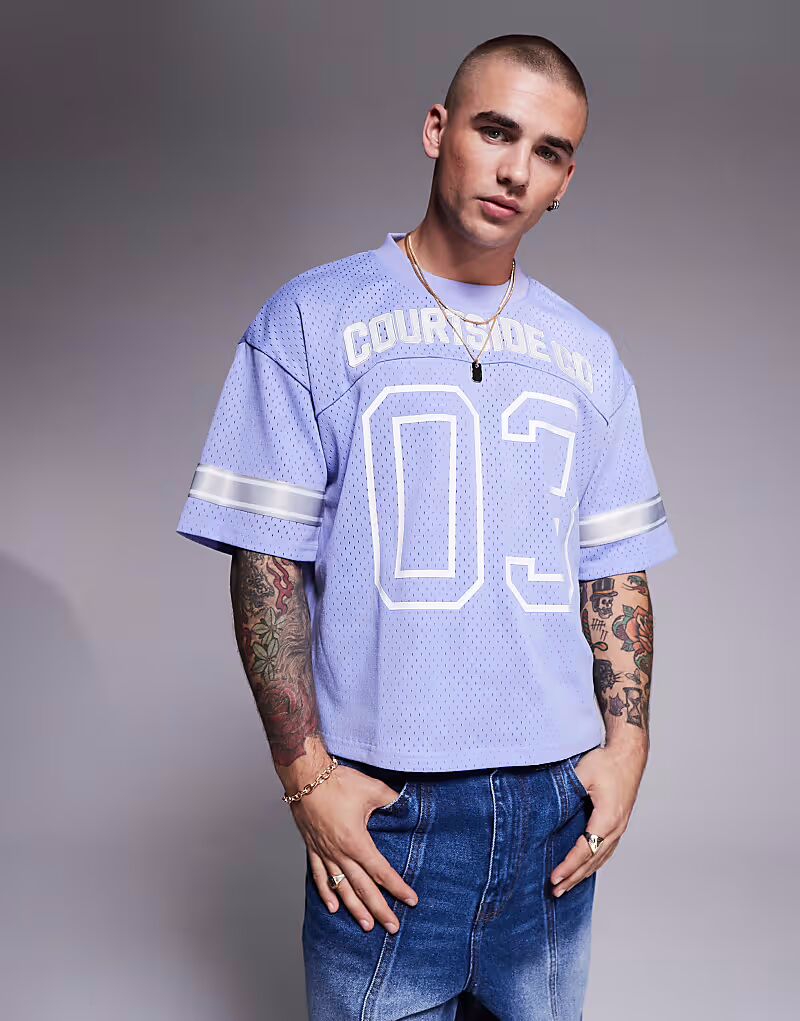 Спортивный топ с контрастной полоской синего цвета Courtside, Синий, Спортивный топ с контрастной полоской синего цвета Courtside
Спортивный топ с контрастной полоской синего цвета Courtside, Синий, Спортивный топ с контрастной полоской синего цвета Courtside