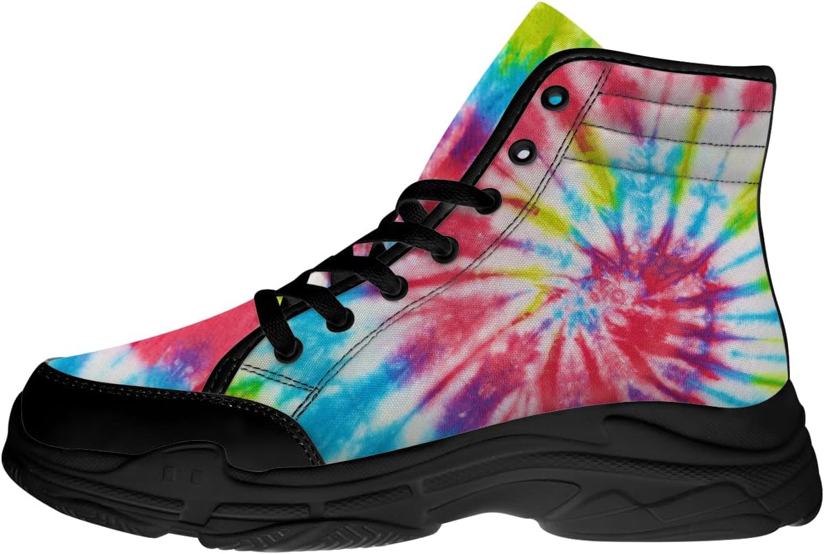 Кроссовки Quorax для мужчин и женщин с высокой посадкой и эффектом тай-дай, на шнуровке, из хлопка, подарок для него и для нее, синий/зеленый/розовый
Кроссовки Quorax для мужчин и женщин с высокой посадкой и эффектом тай-дай, на шнуровке, из хлопка, подарок для него и для нее, синий/зеленый/розовый