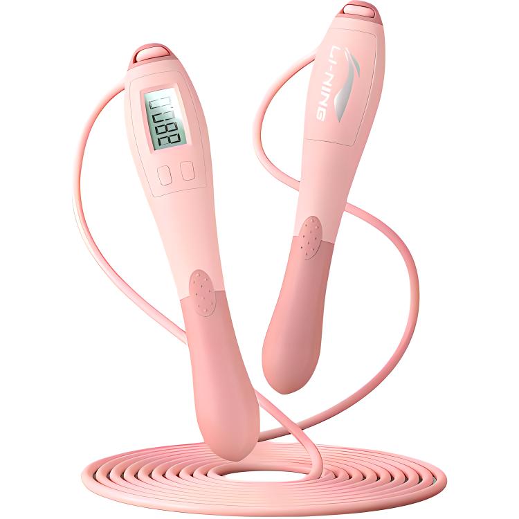 Электронная скакалка с ПВХ-счетчиком LINING, розовый
Электронная скакалка с ПВХ-счетчиком LINING, розовый