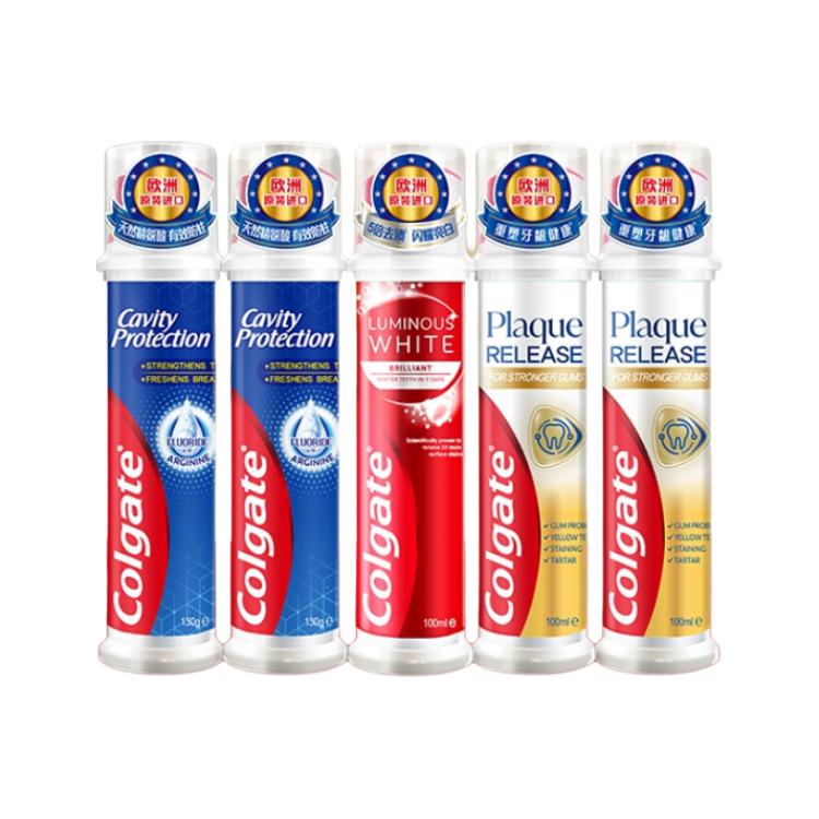 Зубная паста с кнопкой для чистки и свежести дыхания, 100 мл*4 COLGATE
Зубная паста с кнопкой для чистки и свежести дыхания, 100 мл*4 COLGATE