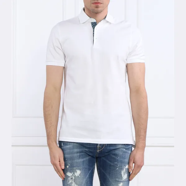 Рубашка-Поло узкого кроя Stenströms, белый
Рубашка-Поло узкого кроя Stenströms, белый