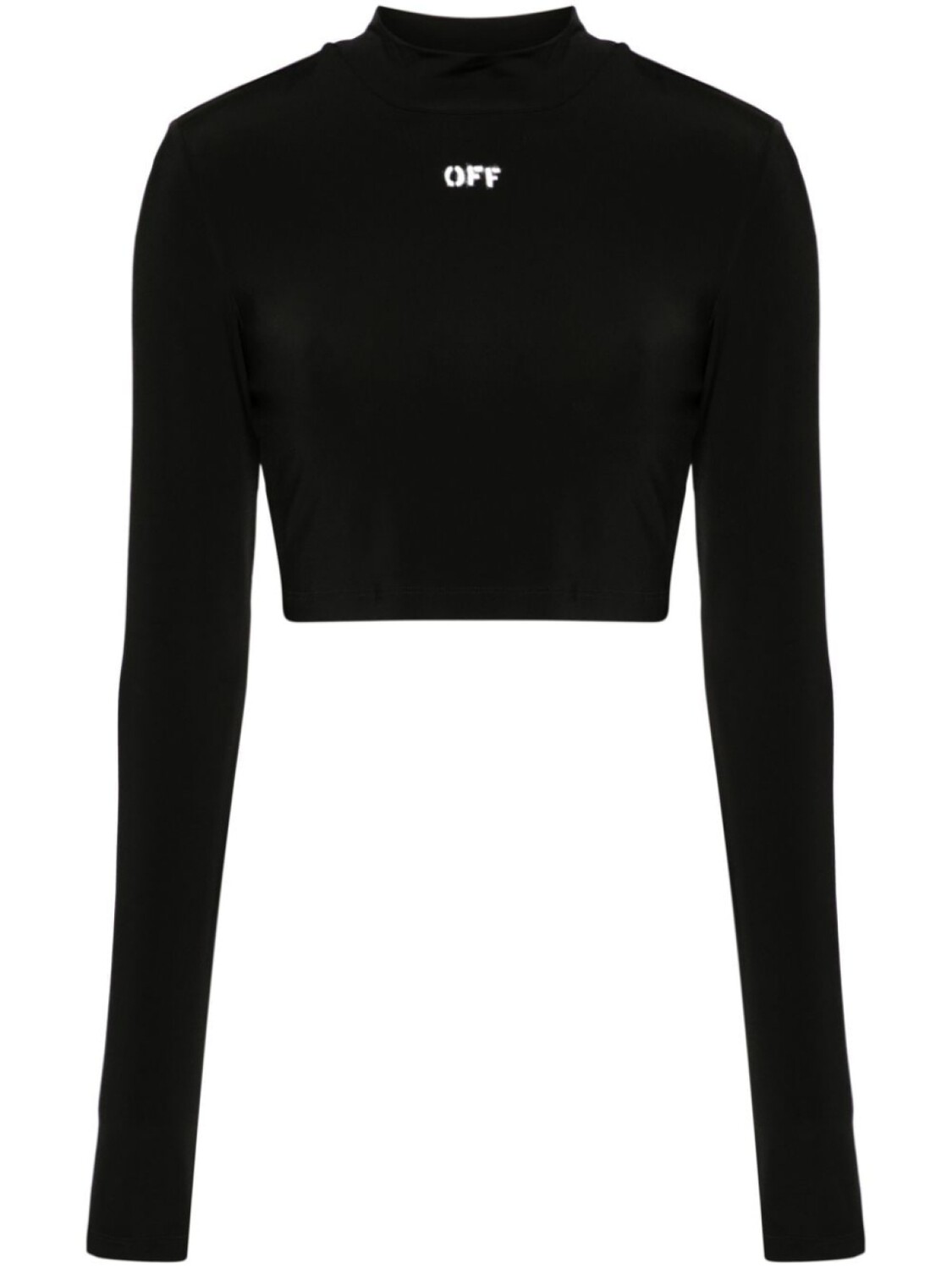 Off-White укороченная футболка с логотипом, черный
Off-White укороченная футболка с логотипом, черный