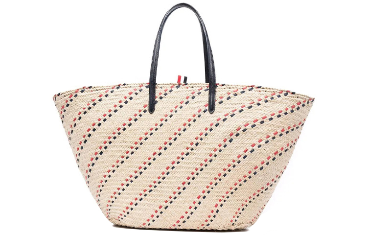 RWB Stripe Top Handle Bag THOM BROWNE, basic set (bag+dust bag)
RWB Stripe Top Handle Bag THOM BROWNE, basic set (bag+dust bag)