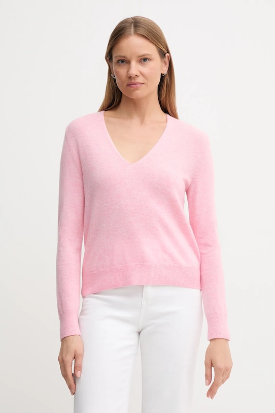 Шерстяной свитер United Colors Of Benetton, розовый
Шерстяной свитер United Colors Of Benetton, розовый