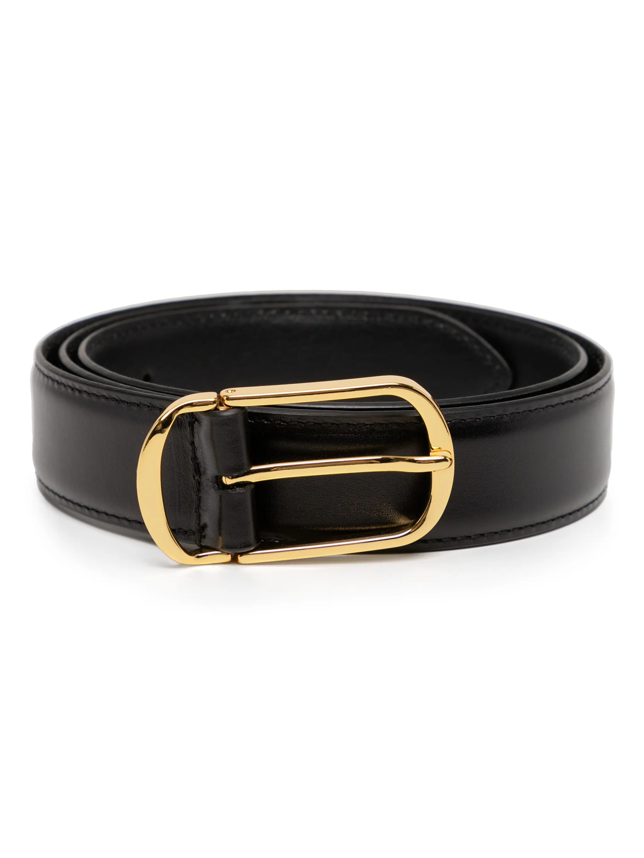 Ремень с закругленной пряжкой Anderson'S, черный
Ремень с закругленной пряжкой Anderson'S, черный