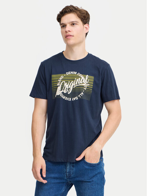 Футболка стандартного кроя Blend, синий
Футболка стандартного кроя Blend, синий