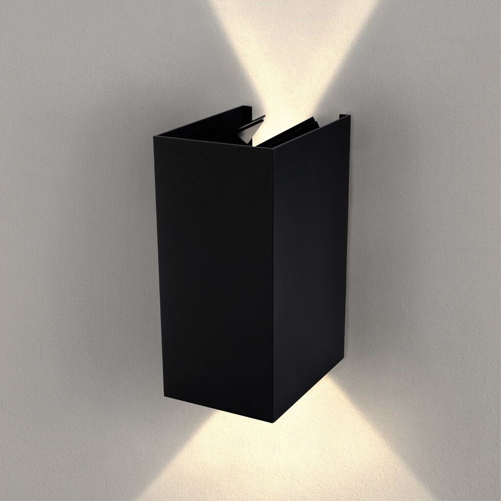 Ledvion Charon, Настенный светодиодный светильник Cube Black, уличный светильник| Двусторонний, 3000K, 9 Вт, IP54, для использования внутри и снаружи, современный дизайн, черный
Ledvion Charon, Настенный светодиодный светильник Cube Black, уличный светильник| Двусторонний, 3000K, 9 Вт, IP54, для использования внутри и снаружи, современный дизайн, черный