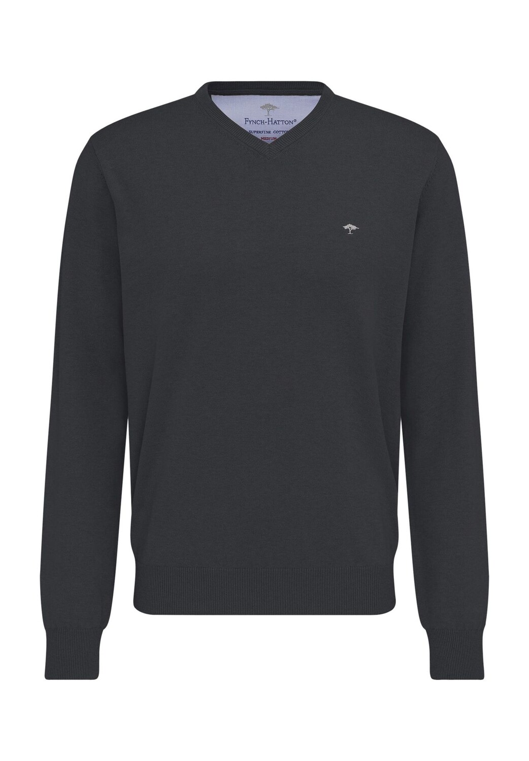 Мужской свитер с V-образным вырезом и вышивкой логотипа FYNCH-HATTON, цвет Charcoal
Мужской свитер с V-образным вырезом и вышивкой логотипа FYNCH-HATTON, цвет Charcoal