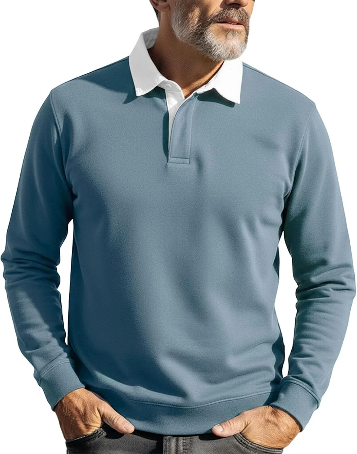 Свитшот с воротником для мужчин — комфортный и повседневный для осени и зимы
Свитшот с воротником для мужчин — комфортный и повседневный для осени и зимы