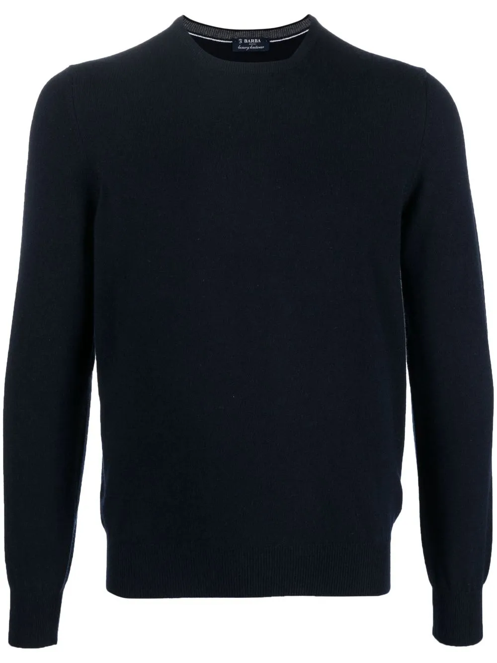 Кашемировый джемпер тонкой вязки Barba, синий
Кашемировый джемпер тонкой вязки Barba, синий