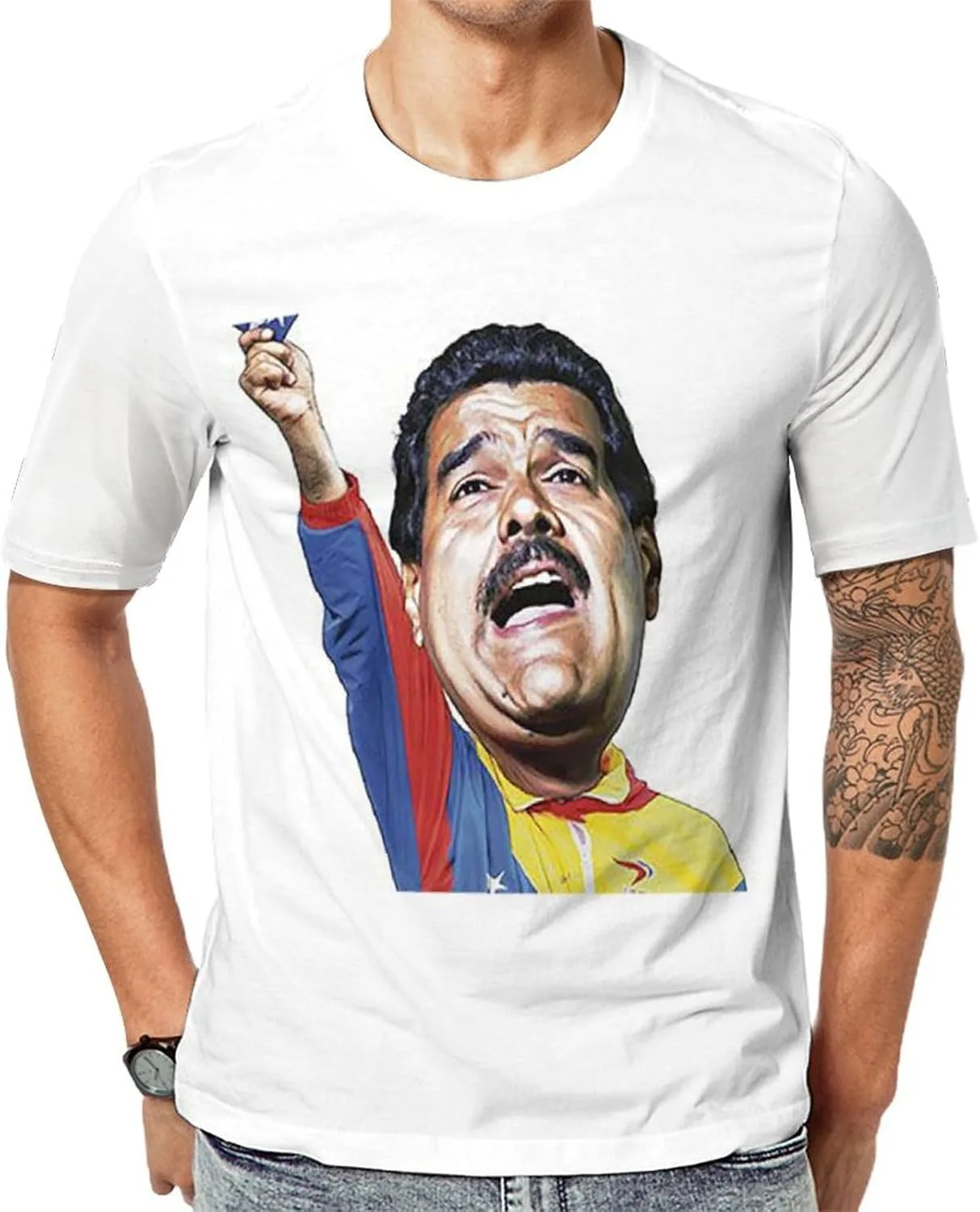 Футболка Nicolas Maduro мужская с коротким рукавом Wzsxbfsn
Футболка Nicolas Maduro мужская с коротким рукавом Wzsxbfsn