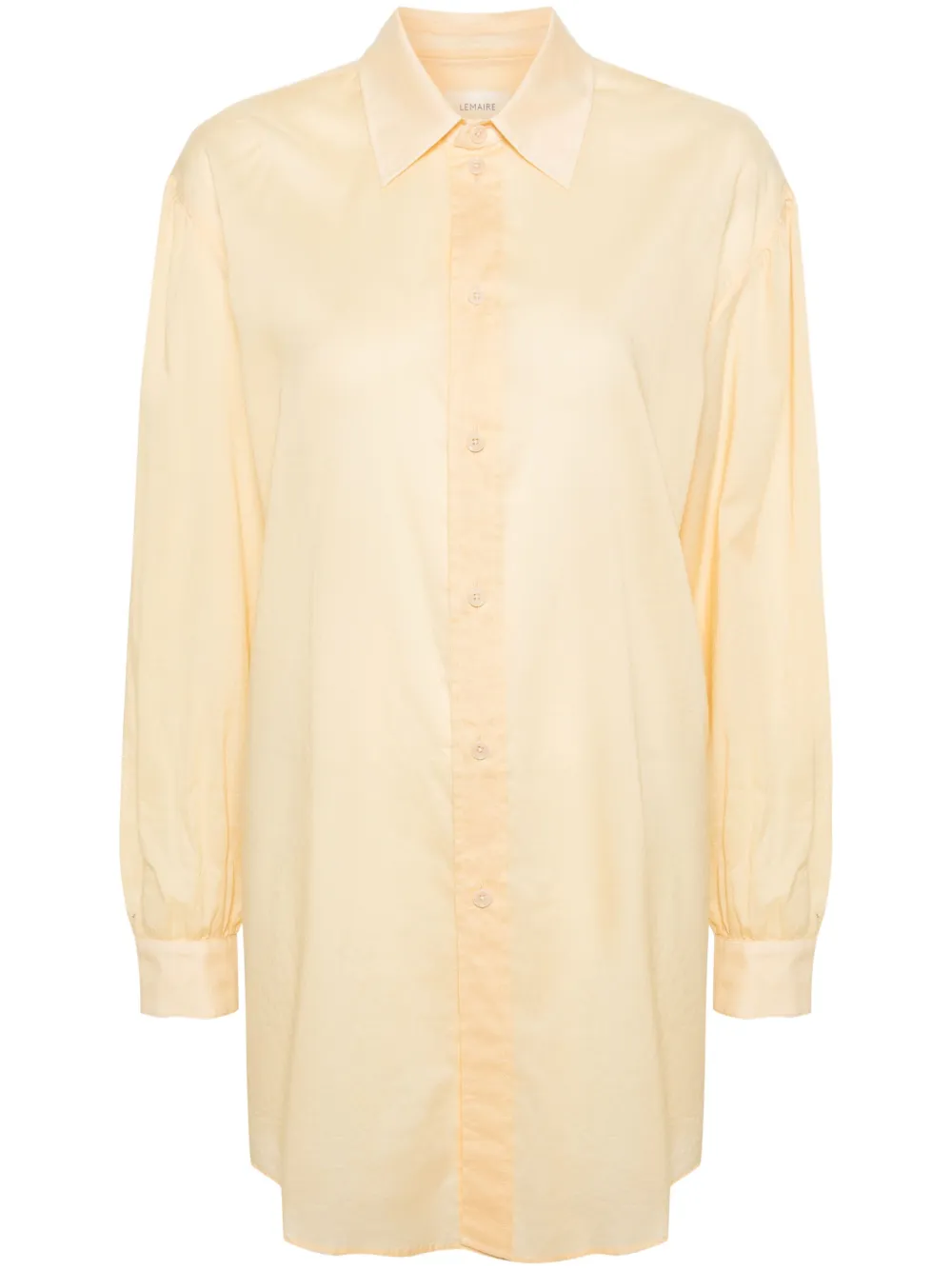 Полупрозрачная рубашка LEMAIRE, желтый
Полупрозрачная рубашка LEMAIRE, желтый