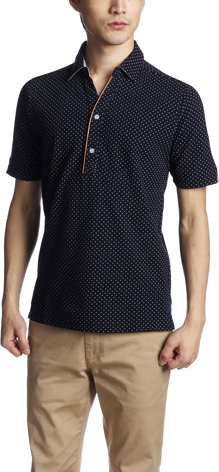 Футболка-поло в горошек UNION STATION CLECTIVE, темно-синий
Футболка-поло в горошек UNION STATION CLECTIVE, темно-синий