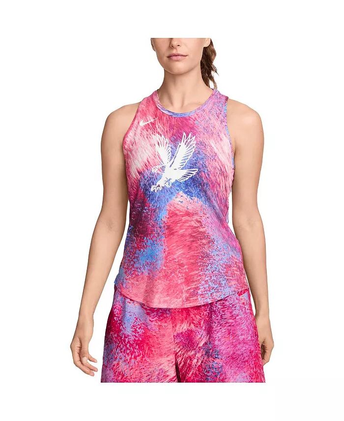 Женская красная майка Team USA One Luxe с принтом Allover Nike
Женская красная майка Team USA One Luxe с принтом Allover Nike