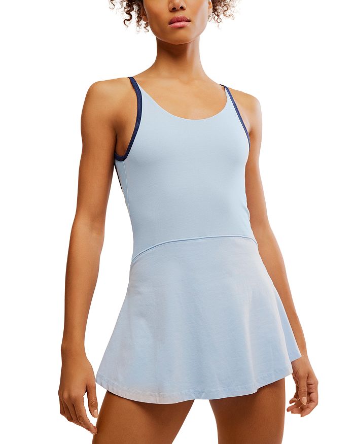 Free People Платье Hot Shot Skortsie Free People, синий 
Free People Платье Hot Shot Skortsie Free People, синий