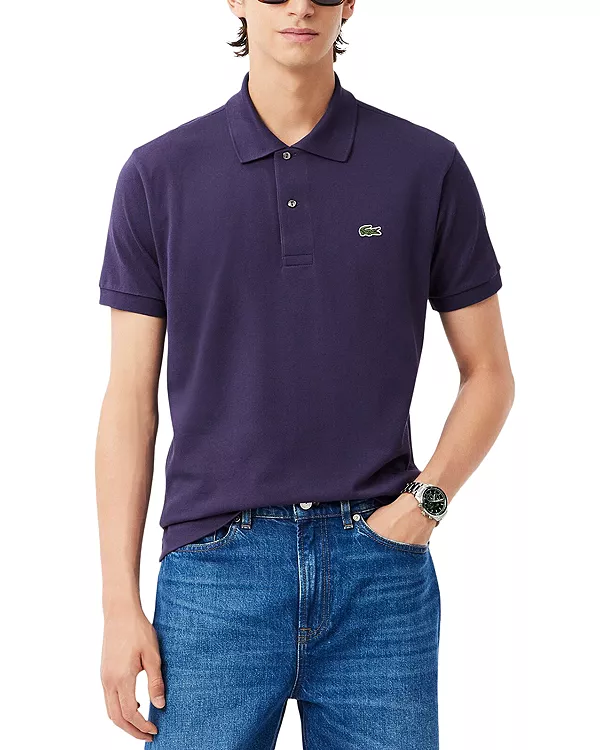 Классическая рубашка-поло из пике Lacoste, фиолетовый
Классическая рубашка-поло из пике Lacoste, фиолетовый