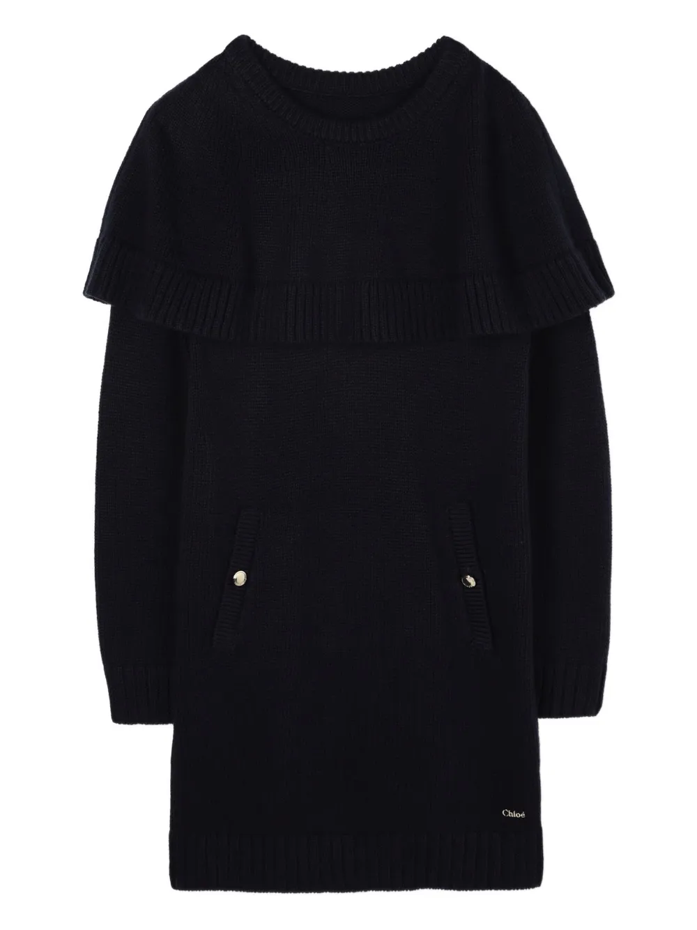 Платье с длинными рукавами Chloé Kids, синий
Платье с длинными рукавами Chloé Kids, синий