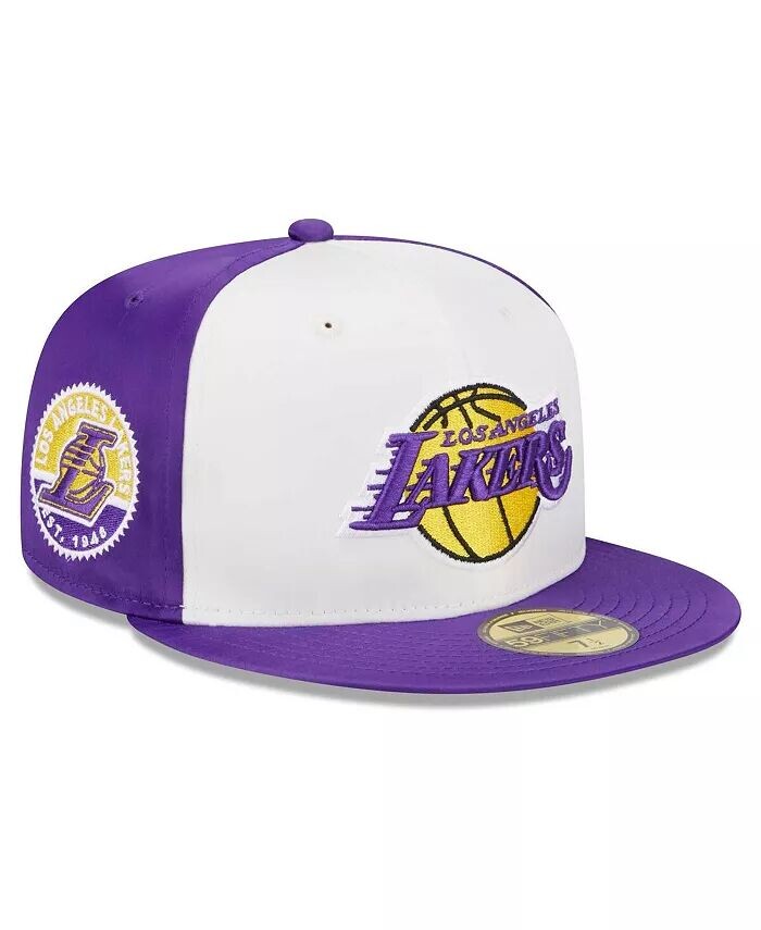 Мужская белая атласная шляпа Los Angeles Lakers Throwback 59FIFTY приталенная шляпа New Era, белый
Мужская белая атласная шляпа Los Angeles Lakers Throwback 59FIFTY приталенная шляпа New Era, белый