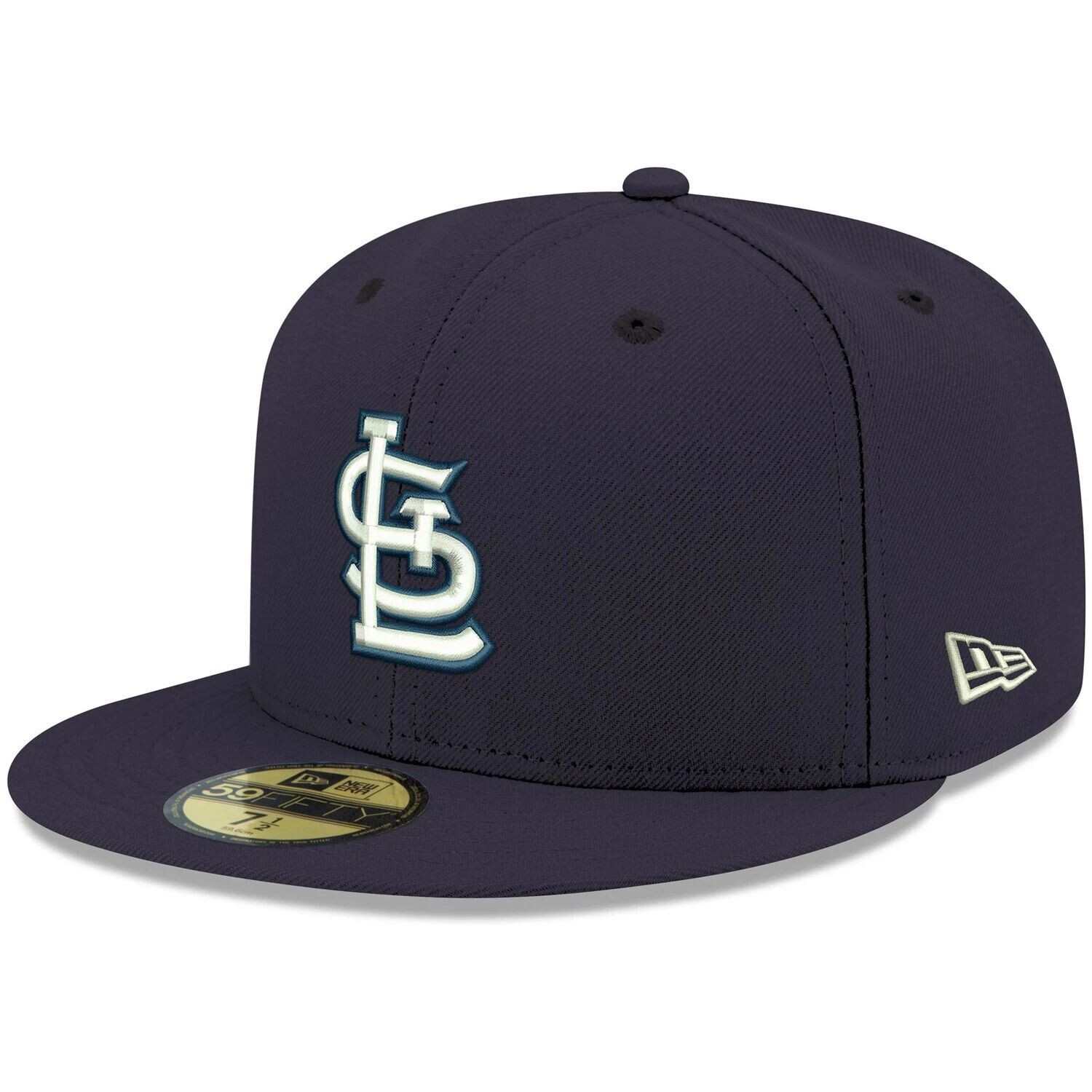 Мужская темно-синяя шляпа с логотипом New Era St. Louis Cardinals 59FIFTY белая 59FIFTY
Мужская темно-синяя шляпа с логотипом New Era St. Louis Cardinals 59FIFTY белая 59FIFTY