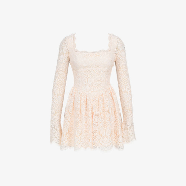 Платье House Of Cb с кружевом, бежевый
Платье House Of Cb с кружевом, бежевый