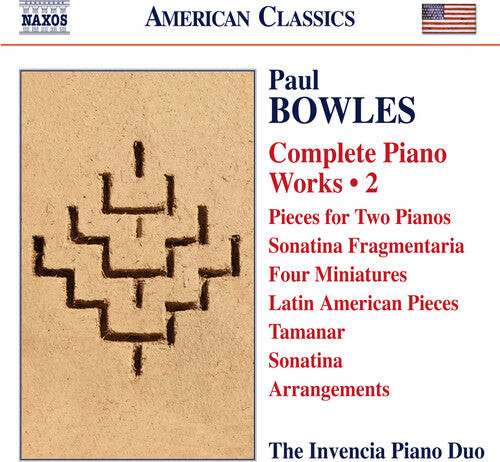 CD диск Bowles, P. / Kasparov, Andrey / Lutsyshyn, Oksana: Bowles: Complete Piano Works 2
CD диск Bowles, P. / Kasparov, Andrey / Lutsyshyn, Oksana: Bowles: Complete Piano Works 2