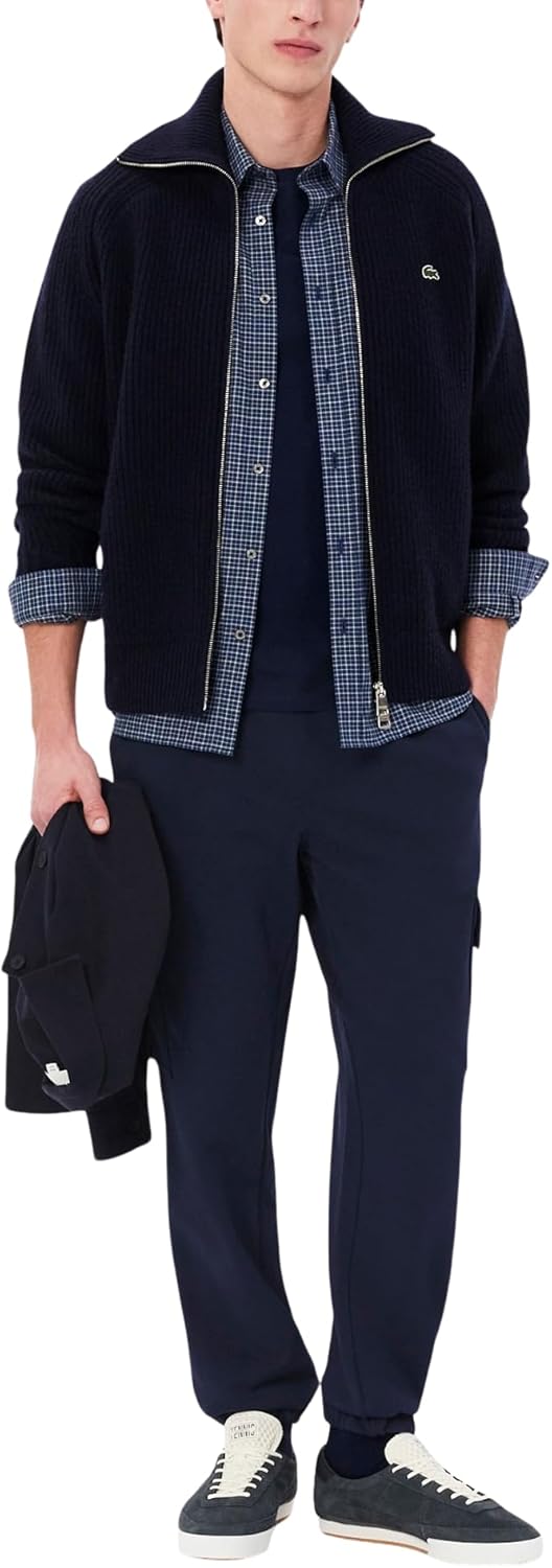 Lacoste мужские флисовые карго-спортивные штаны, Navy Blue
Lacoste мужские флисовые карго-спортивные штаны, Navy Blue