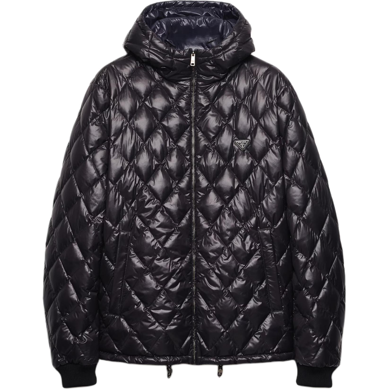 Стеганая куртка с капюшоном PRADA, черный
Стеганая куртка с капюшоном PRADA, черный