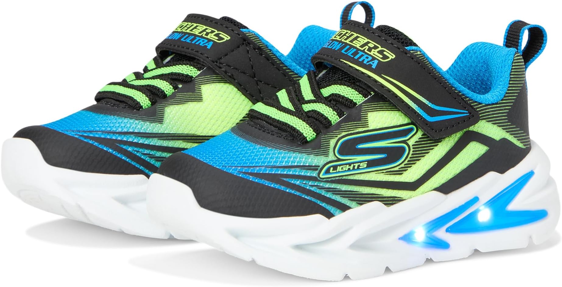 Кроссовки SKECHERS KIDS Flex-glow Ultra 400139n, Black/Blue/Lime
Кроссовки SKECHERS KIDS Flex-glow Ultra 400139n, Black/Blue/Lime
