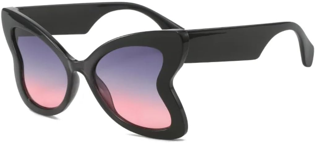 Большие уникальные женские солнцезащитные очки, модные прозрачные градиентные очки UV400, мужские трендовые очки с леопардовым принтом "кошачий глаз" UUPTTPL, Black Gray Pink
Большие уникальные женские солнцезащитные очки, модные прозрачные градиентные очки UV400, мужские трендовые очки с леопардовым принтом "кошачий глаз" UUPTTPL, Black Gray Pink